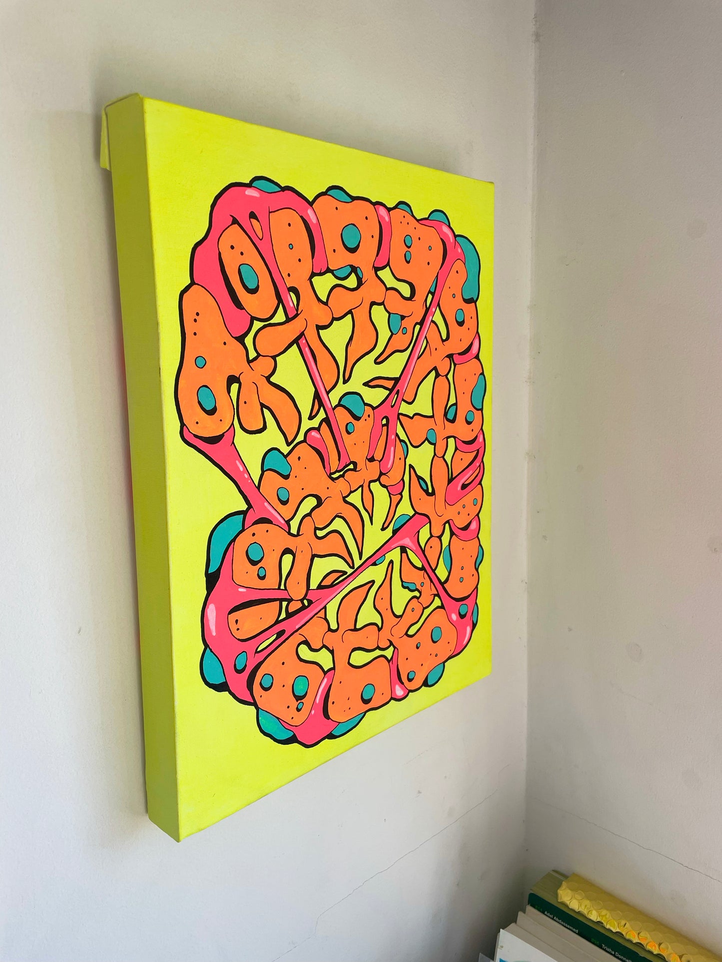 Coral Spine Painting