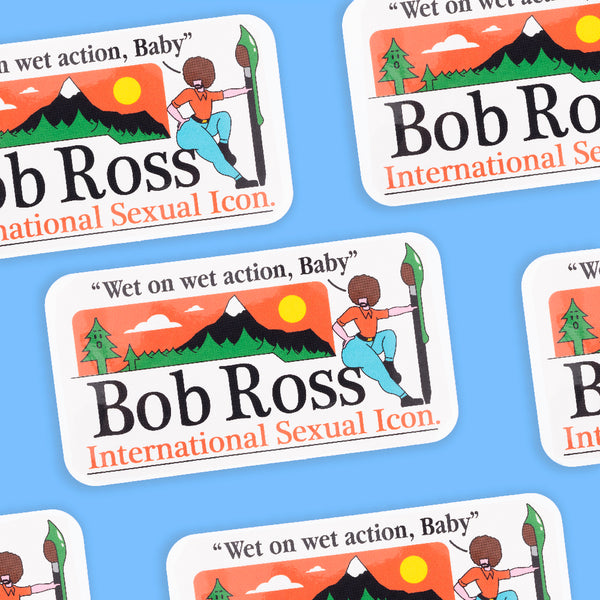 Bob Ross Sticker