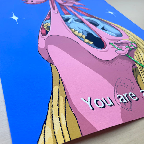 "You are a gift" Print (13 in X 16.477 in)