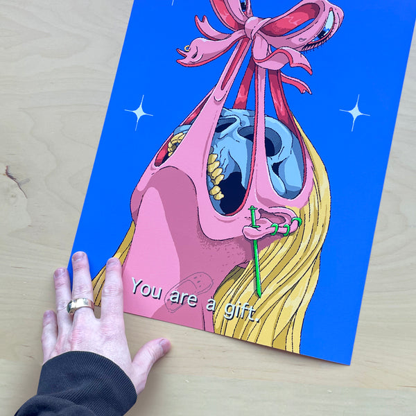 "You are a gift" Print (13 in X 16.477 in)