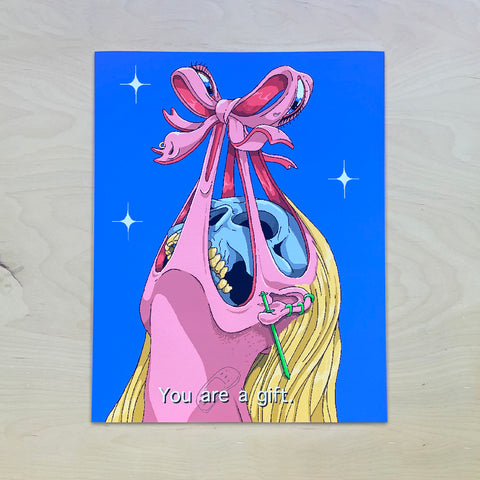 "You are a gift" Print (13 in X 16.477 in)