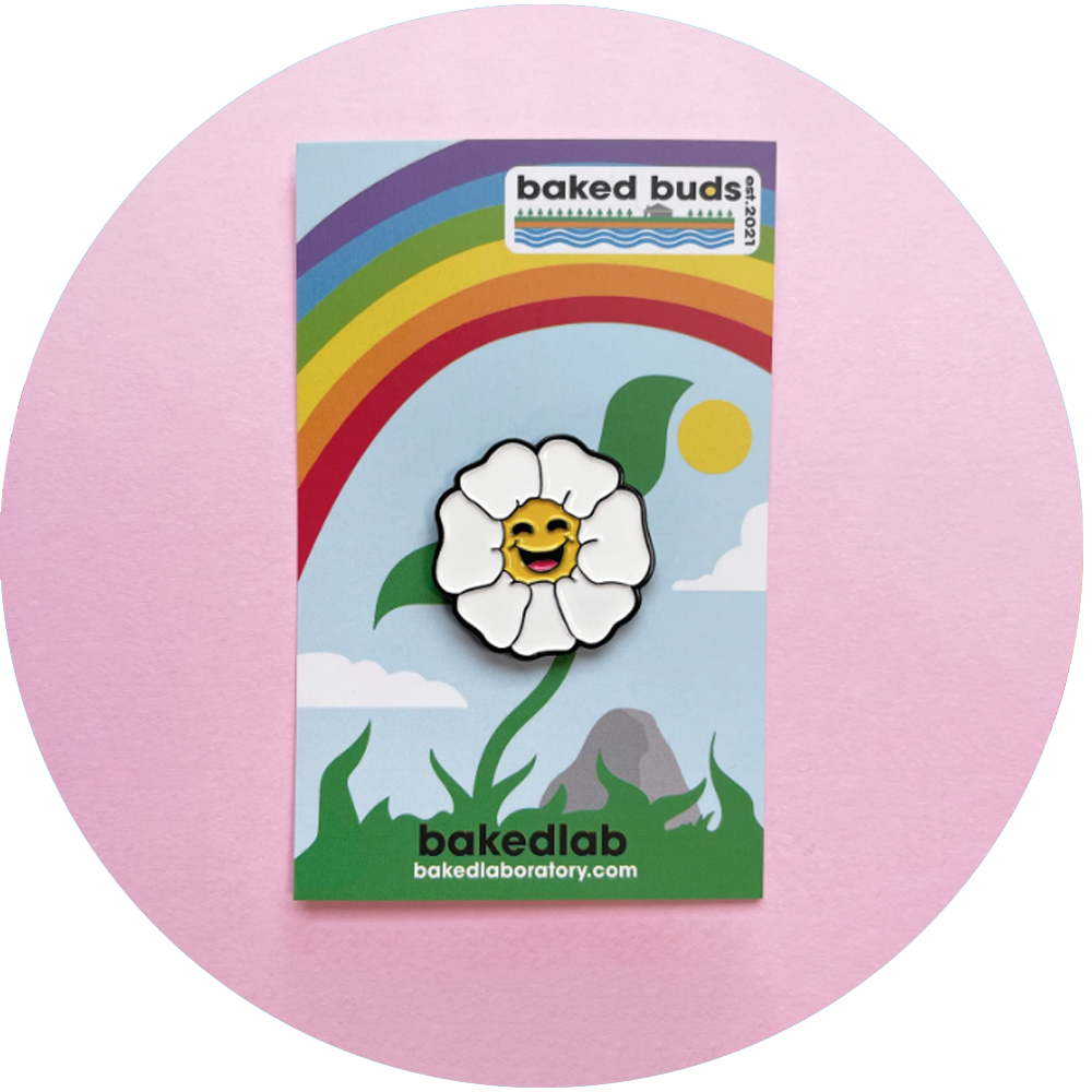 Flower Pin (BakedBuds_001)